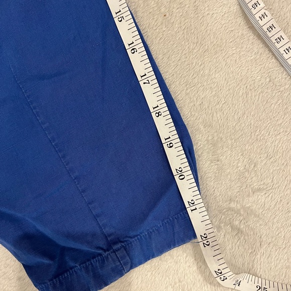 Zara blue linen pants - Picture 4 of 5